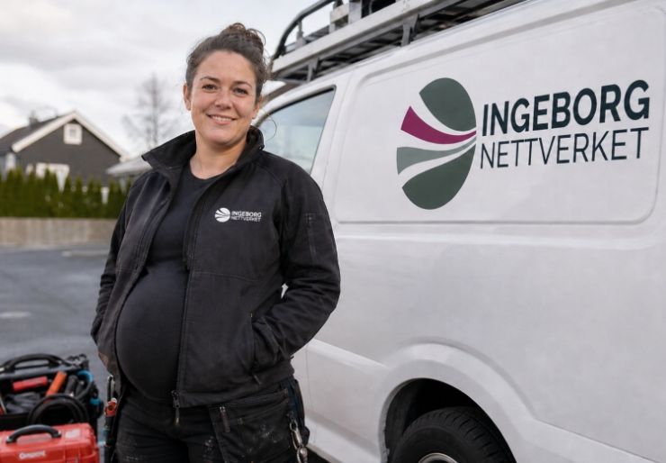 Å være rørlegger og gravid er ikke nødvendigvis et problem 