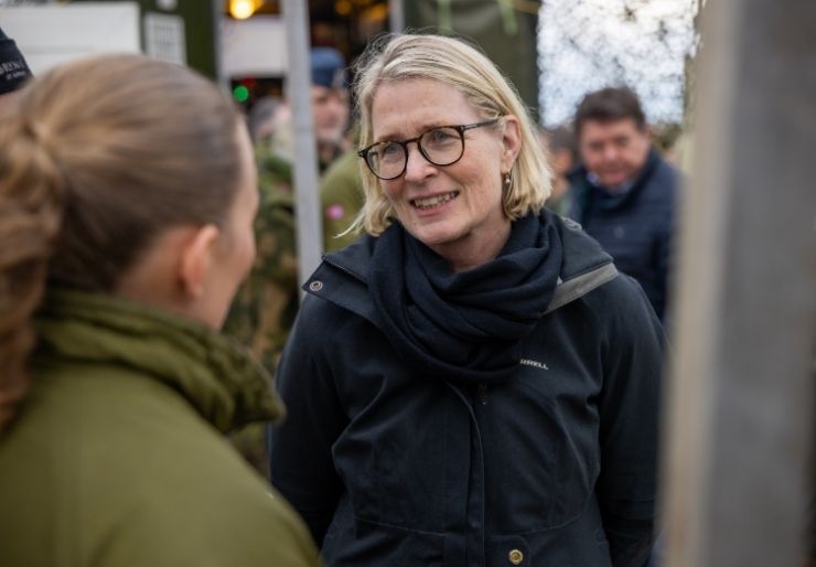 Cecilie Heuch: Ledelse må ta ansvar for kulturen Cecilie Heuch holdt innlegg på jubileumssamlingen som en oppfølging av besøket fra Eirik Kristoffersen og Elisabeth Michelsen i 2022. Hun beskrev hvordan Forsvaret har arbeidet systematisk med kultur,